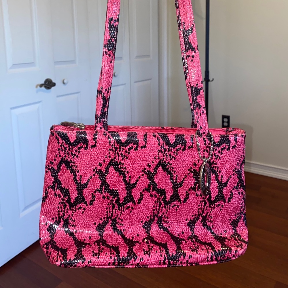 STEVE MADDEN SNAKE SKIN BAG